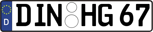 DIN-HG67