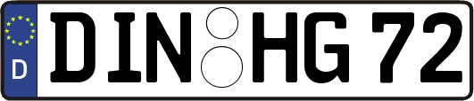 DIN-HG72