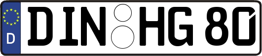 DIN-HG80