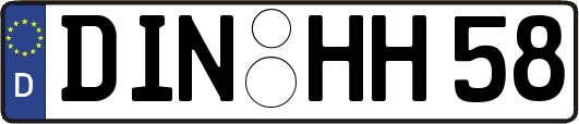 DIN-HH58
