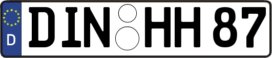 DIN-HH87