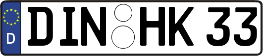 DIN-HK33