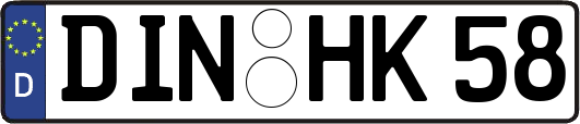 DIN-HK58