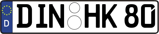 DIN-HK80