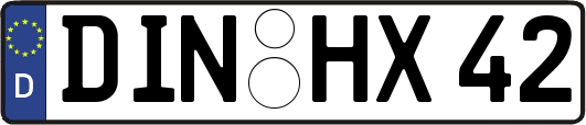 DIN-HX42