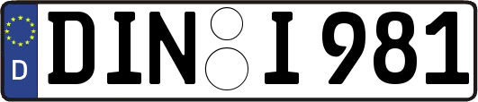 DIN-I981