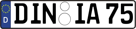 DIN-IA75