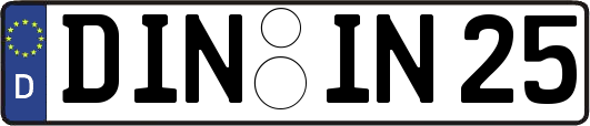 DIN-IN25