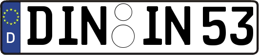DIN-IN53