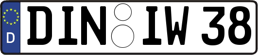 DIN-IW38