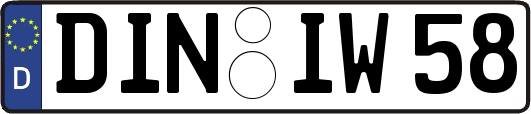 DIN-IW58