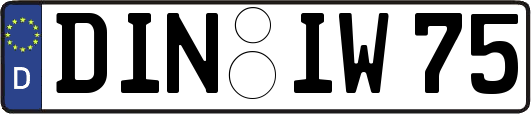 DIN-IW75