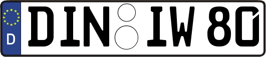 DIN-IW80