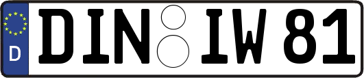 DIN-IW81