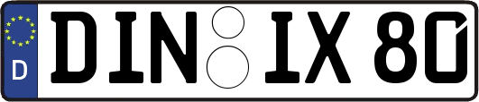 DIN-IX80