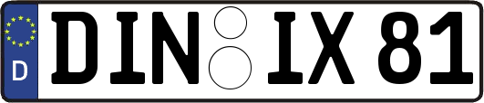 DIN-IX81