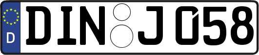 DIN-J058