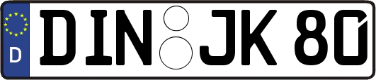DIN-JK80