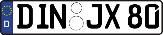 DIN-JX80