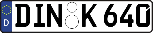 DIN-K640
