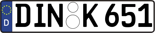 DIN-K651