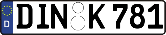 DIN-K781
