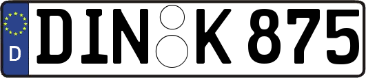 DIN-K875