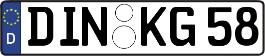 DIN-KG58