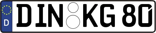 DIN-KG80