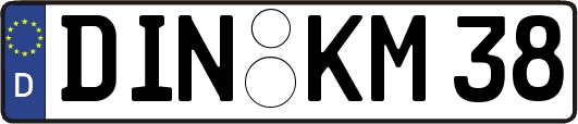 DIN-KM38