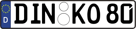 DIN-KO80