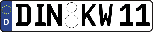 DIN-KW11