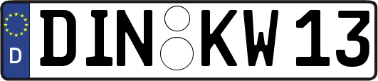 DIN-KW13