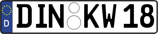 DIN-KW18