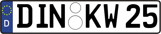 DIN-KW25