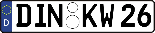 DIN-KW26