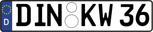 DIN-KW36