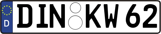 DIN-KW62