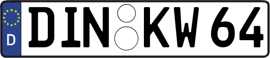 DIN-KW64