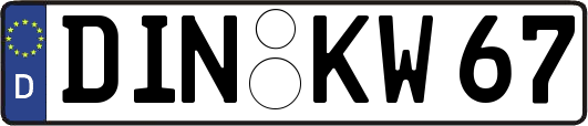 DIN-KW67