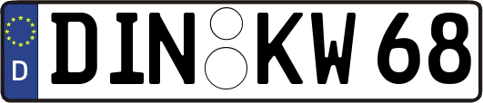 DIN-KW68