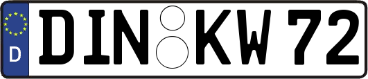 DIN-KW72