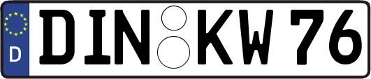 DIN-KW76