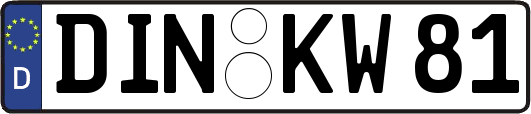 DIN-KW81