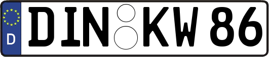 DIN-KW86