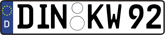 DIN-KW92