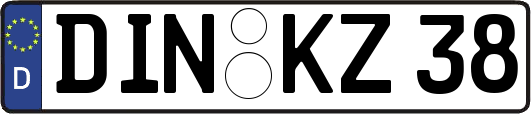 DIN-KZ38