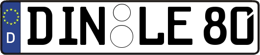 DIN-LE80