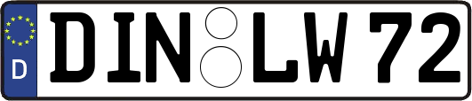 DIN-LW72