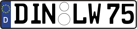 DIN-LW75